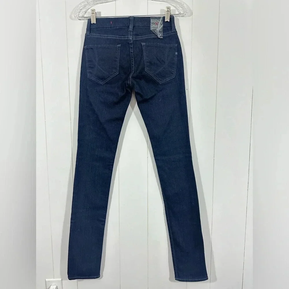 NEW !IT JEANS LOS ANGELES Rising Starlet Denim Blue Jeans Skinny Leg Sz 24 - Picture 3 of 10